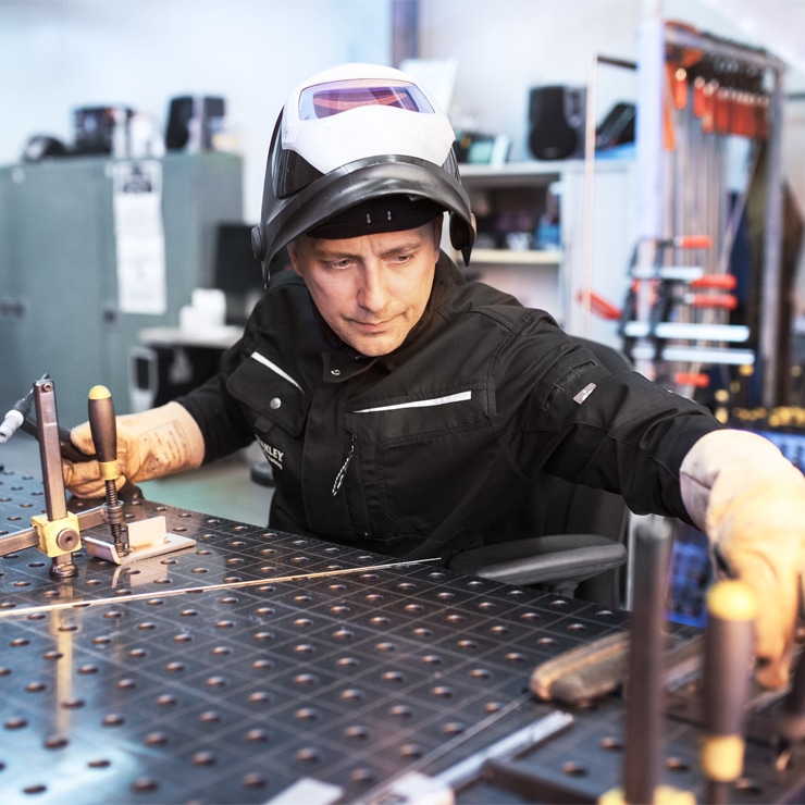 Schweißen bei PJK mit high end Schweißnähten